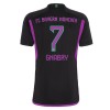Dětský Fotbalový Dres FC Bayern Mnichov Gnabry 7 Venkovní Dresy 2023-24